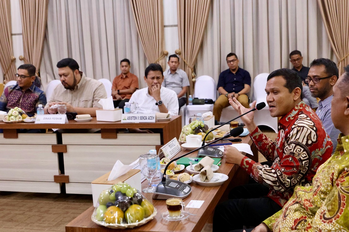 Aceh's Dek Fadh promotes province's potential to Hangzhou Chamber