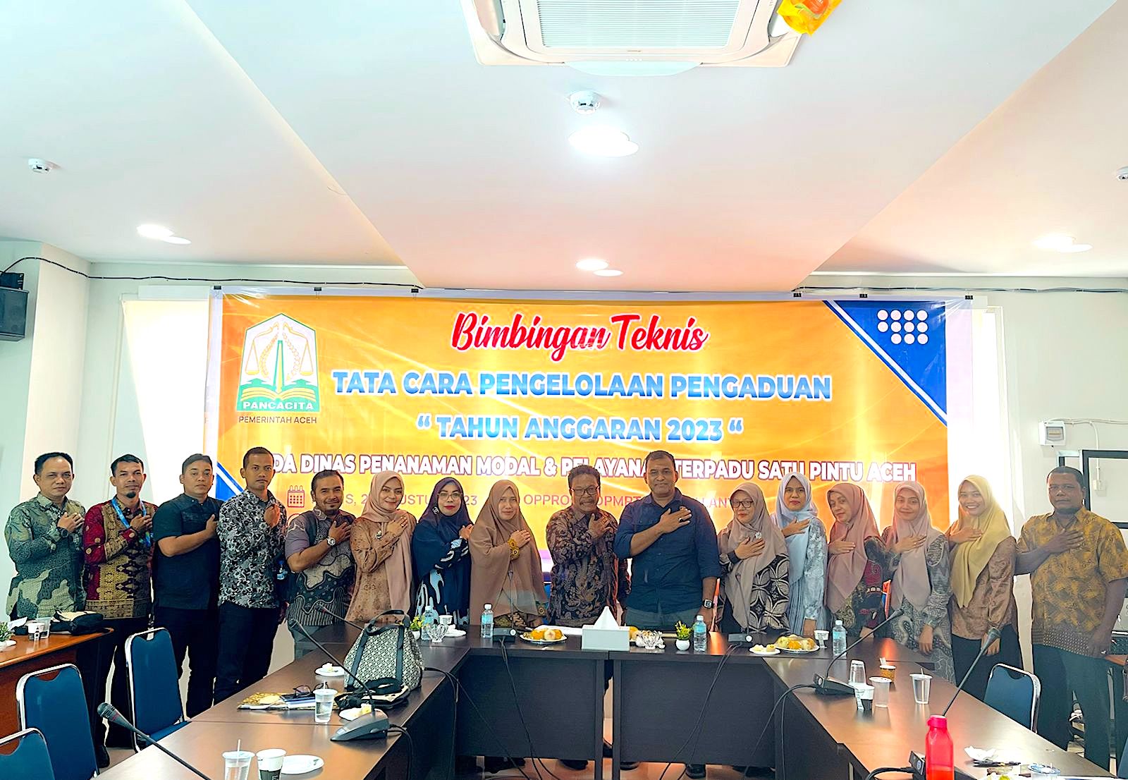 DPMPTSP Aceh Teruskan Pengaduan Masyarakat Kepada Polisi 