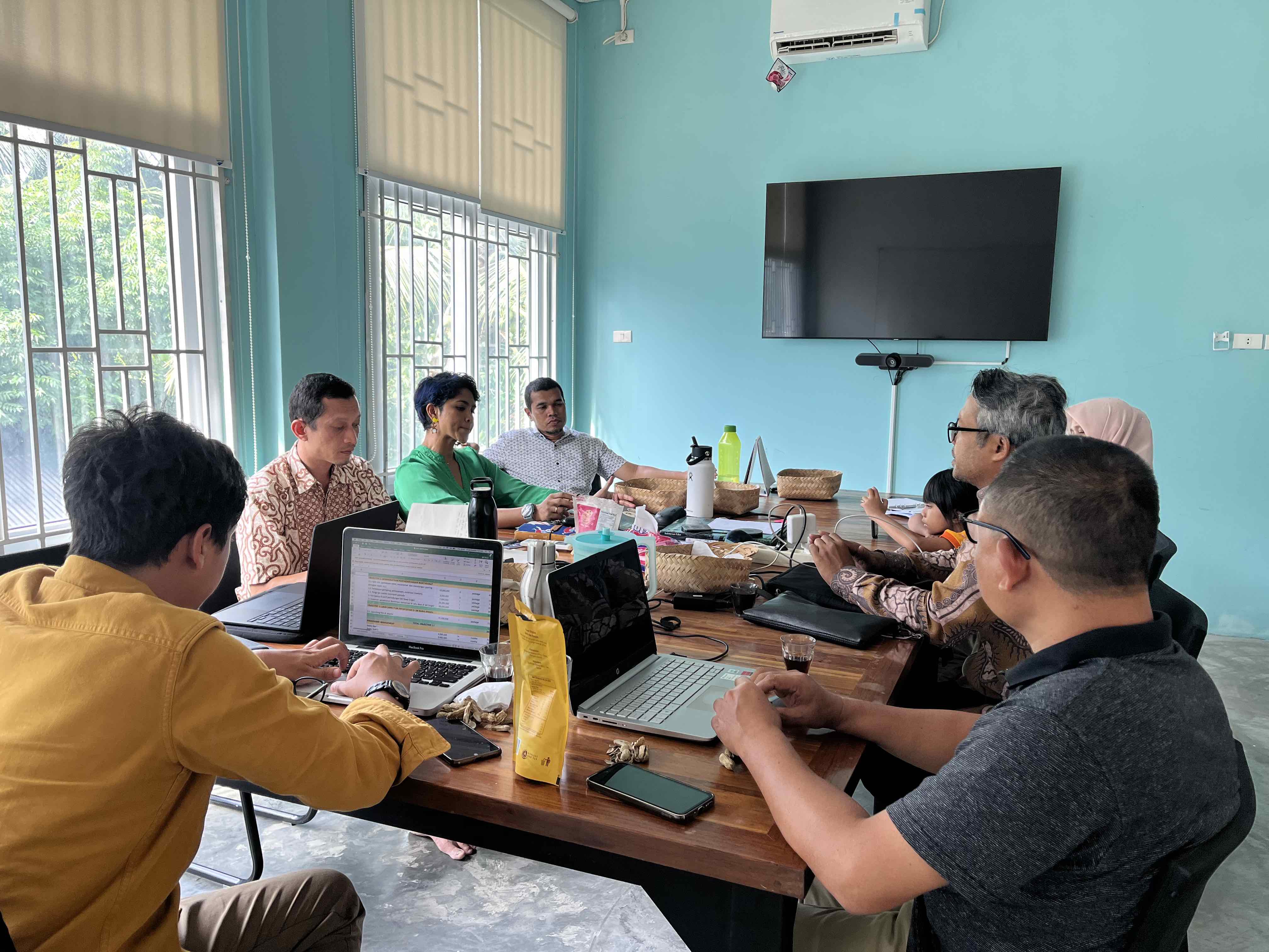 Tim DPMPTSP Aceh Pelajari Potensi Carbon Trading Bersama HaKA